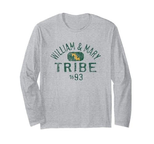 William & Mary Tribe 1693 Vintage Officially Licensed Long Sleeve T-Shirt