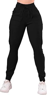 Women's Cargo Pants Hiking Joggers Summer Lightweight Quick Dry Athletic Outdoor Sports Sweatpants Travel Casual Button