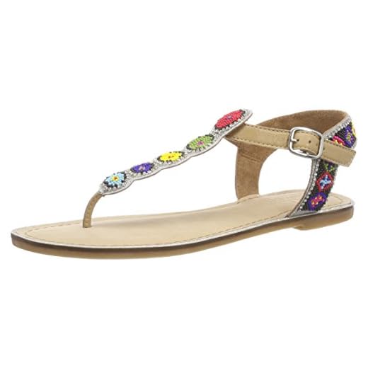 BULLBOXER 286012I1L, Chanclas para Mujer, Beige (Beige BEIG), 39 EU