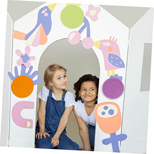 Autocollants de tapis éducatifs Angoily - Marqueurs de sol pour école - 5