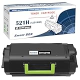  ASEKER 521H 52D1H00 Cartouche toner reconditionnée pour Lexmark MS710n MS710dn MS711dn MS810 MS810n MS810dn MS810dtn MS810de MS811n MS811dn MS811dtn MS812 MS812dttn N MS812 Imprimante 25 000 pages (BK