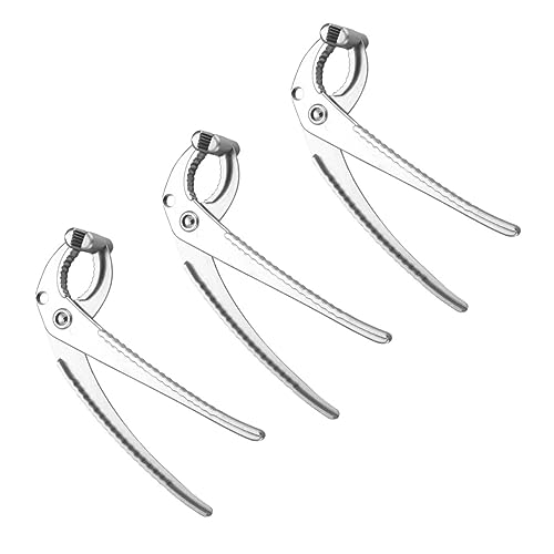 Ipetboom 3 piezas Soporte Antideslizante de Aluminio para Platos Calientes para Cocina Eléctrica y...