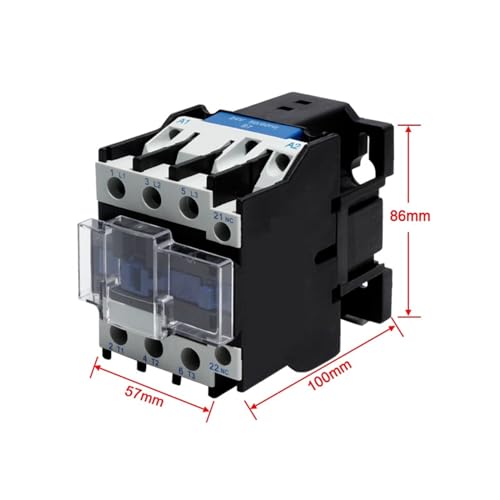 Contactor de CA CJX2-3201 de 32A con bobina cerrada normalmente de 48V para control de motores 4