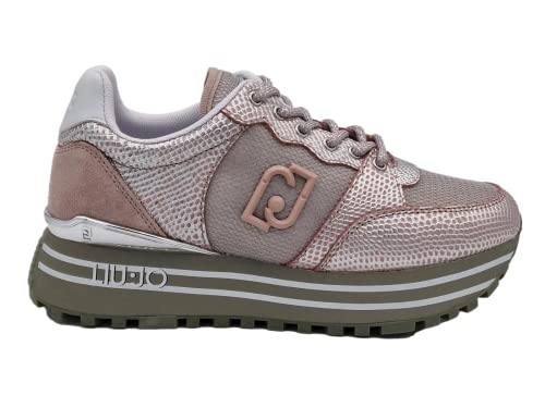 Baskets Liu Jo femme imprimé python et semelle plateforme 37
