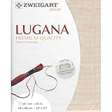 hochwertig;einfach Zweigart Precut Lugana col.253 Stoffzuschnitt, 48 x 68 cm