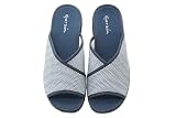 GARZON - Zapatillas de IR por casa destalonadas,cuña,Suela de Goma,Antideslizante,de Tela,cómoda,Zue