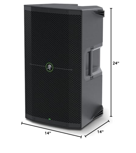 Image of Mackie Thump212 12 inch 1400W Powered Loudspeaker with Heavy-Duty Drivers and Music Ducking Mode | 1400W powered loudspeaker with feedback eliminator and 2-channel mixer for DJ sets, live sound and mobile PA systems