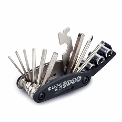 16-in-1 Bike Multi-tool Repair Kit for E-Scout 2019-2026,Portable Cycling Emergency
