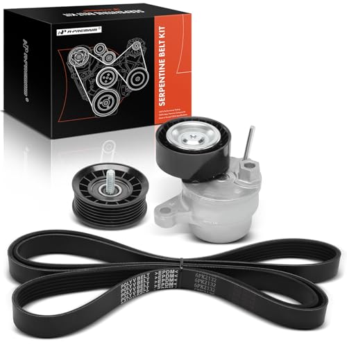 A-Premium Engine Serpentine Belt Drive Kit with Tensioner & Idler Pulley by A-Premium - Used condition - US$70.90