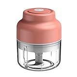 NONOSHY【新登場!】 8in1 電動みじん切り器 USB充電式コードレス みじん切り・潰す・泡立て・砕く等 機能 大根おろし・ガーリックプレス兼用 150ML大容量密封容器 防水仕様 洗浄簡単 かき氷・冷凍フルーツ ワンボタン操作 初心者向け キッチン省スペース