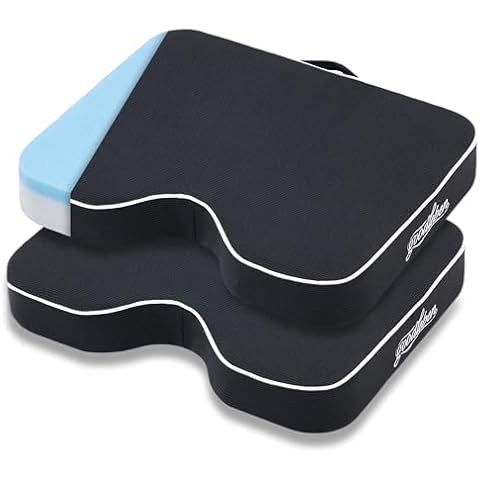 goodleben Dual-Layer Stadium Seat Cushion 2-Pack Cover