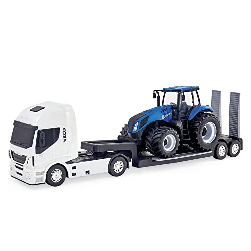 Usual Brinquedos Trator Agriculture Plataforma New Holland, 589, Multicolor