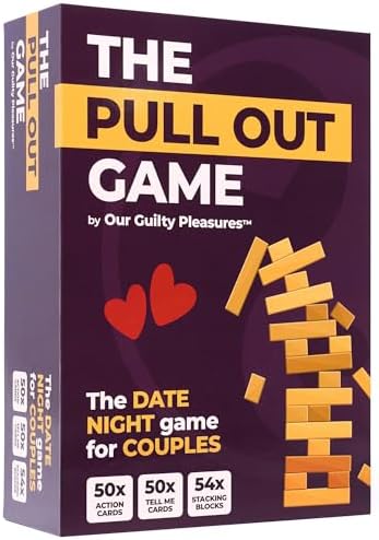 Our Guilty Pleasures The Pull Out Game - Flirty Date Night Game f...