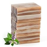 Simple Scents Australia Patchouli Scented Natural Soap Bars (5 Bars), 3.5oz Moisturizing French Triple Milled Soap Bars Enriched with Shea Butter - Pure Plant Oil Bath & Body