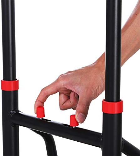 DURHAND Steel Climbing Stairs Trolley Hand Trucks 6-Wheels Foldable Load Cart 150kg
