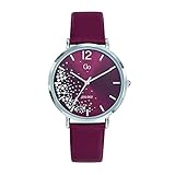  Montre Femme Go Girl Only Cuir Bordeaux