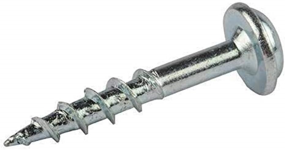 Triton 447177 Zinc Pocket Hole Screws, Silver, 8 x 1-1/2-Inch, Set of 250 Piece