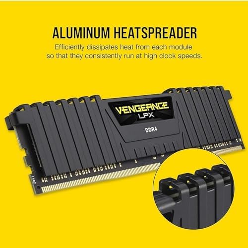 Corsair Vengeance LPX 32GB (2x16GB) DDR4 3200MHz C16 - Black