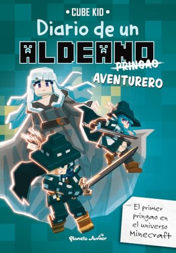 Portada de Minecraft. Diario de un aldeano pringao. Aventurero