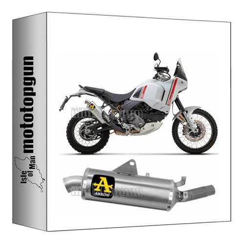 Silencieux Arrow pour Ducati Desert-X 950 : l'echappement ideal en voyage trail