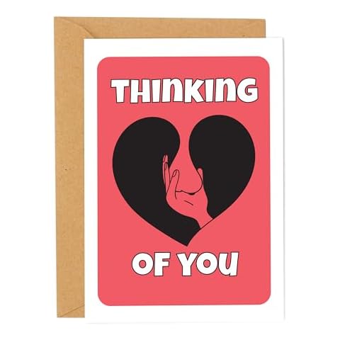 ATOZSTUDIO Sexy Thinking of You Card for Men // Love Birthday or Anniversary Valentines Card for Boyfriend Husband // Long Distance Gift // Funny Greeting Card for Him For Men A18 Cover