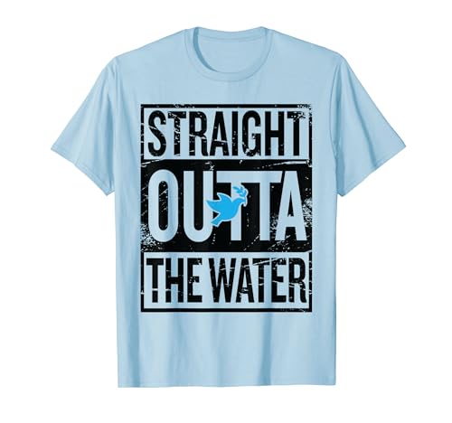 Holy Spirit Baptism Dove Straight Outta The Water Christian T-Shirt