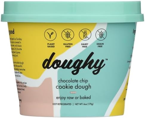 Doughy Cookie Dough Chocolate Chip, 6 Ounce