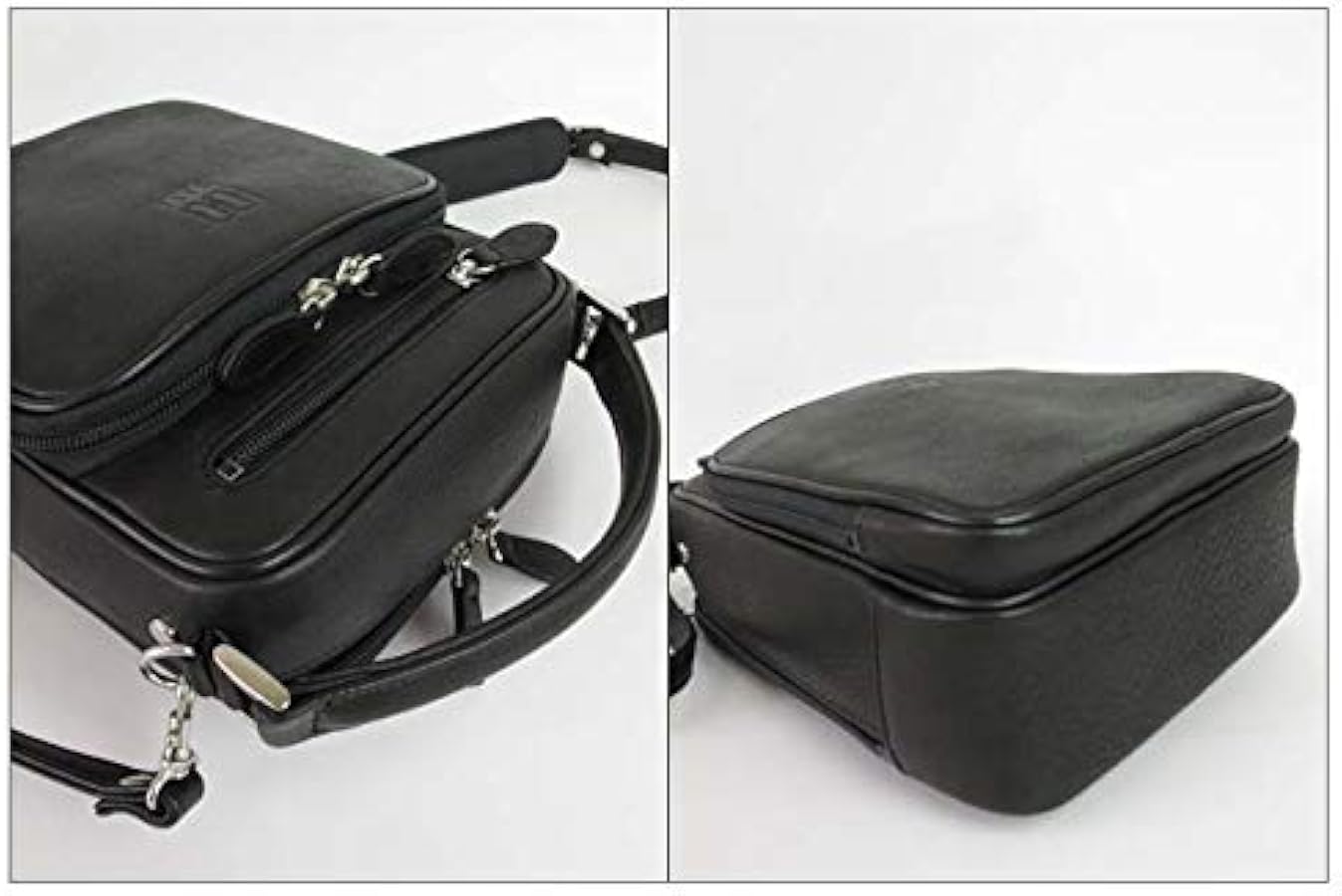 ✨美品✨DAKS ビジネスバッグ 2way オールレザー 内側総柄 チャーム付き DAKS（ダックス） ショルダーバッグ 2WAY DA29038 メンズ 本革 レザー