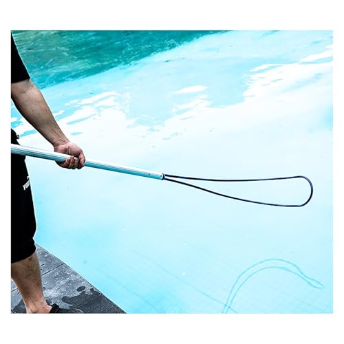 Perche de sauvetage piscine pour le personnel d'entretien et gardien