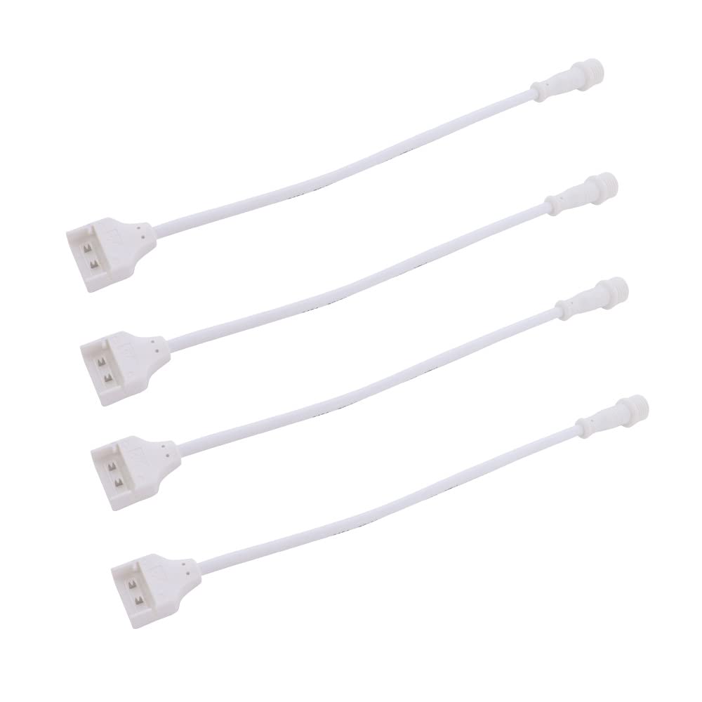 2PIN Connector Wire to IP65 Connector for 120V Dimmable LED Strip Light