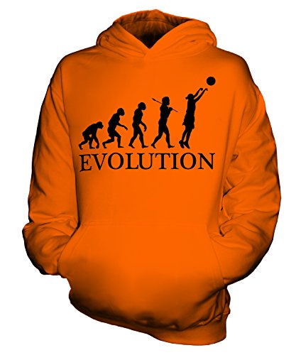 Sweat à capuche enfant netball évolution sweat-shirt sport unisexe garçon fille Candymix
