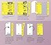 Self Laminating Self Protecting Versa Tags Key Tags with Rings (250 per Box) (Yellow)