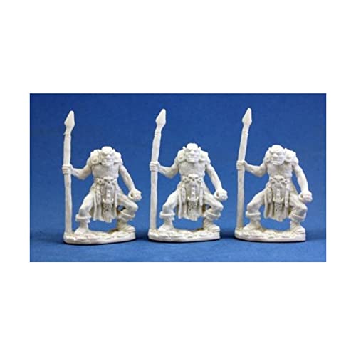Reaper RM77003 Bones Orc Spearman (3), One Size