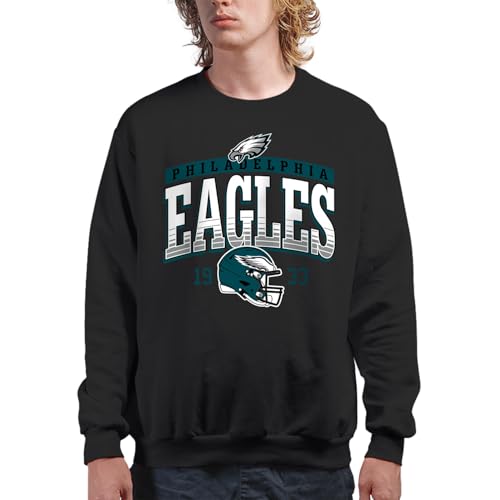 Philadelphia Eagles Mighty - Officially Licensed Adult Crewneck Fleece Sweatshirt