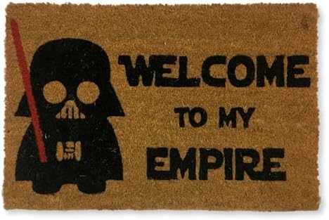 Paillasson Star Wars Yoda - 60x40 Cm Avec Carte D'En-tête à Suspendre