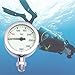 ZEXKENS Scubas Diving Metal Gauge 360bar Scubas Diving Pressure Gauge Diving Submersibles Pressure Gauge with Luminously Enduring