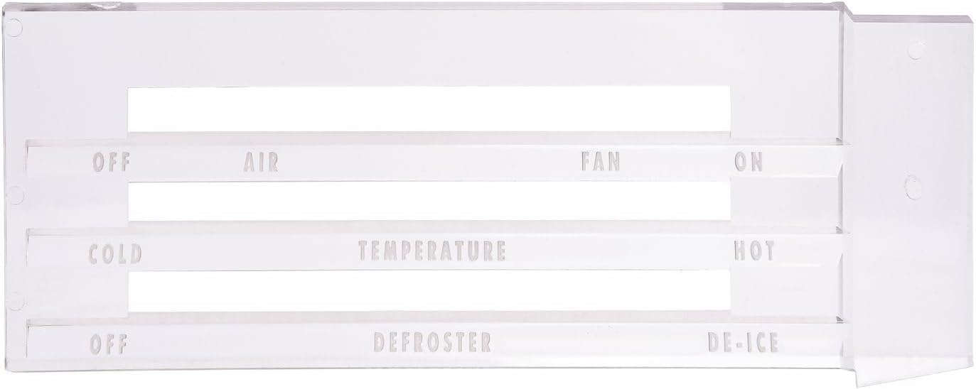 JEGS 79234 Heater Control Cover Plate 1966-1967 Chevy Chevelle El Camino without