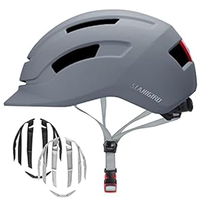 Adult Urban Bike Helmet – Adjustable Fit System & Integrated Adult Urban Bike Helmet – Adjustable Fit System & Integrated