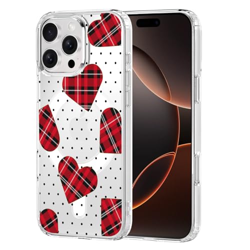 MAYCARI IWiP[X iPhone 16 Pro Maxp }OlbgΉ bh `FbN  n[g NACdbP[X ̎qp p \tg TPU n[hobN ϏՌیP[X Apple 6.9C`p