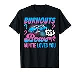 Burnouts or Bows Matching Gender Reveal Tees