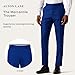 Alton Lane Mercantile Trouser Tailored Fit - Premium Quality Suit Pants for Men, Stylish and Elegant Men’s Suit Pants, Formal Suit for Men, Cobalt, 32x30