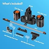 Vonhaus Spot Cleaner 600W - Portable 1.5L Capacity Carpet Washer, Corded Handheld Carpet Cleaner Machine with Dual Tank Design, Self-Cleaning Function, Crevice & Pet Brush for Rugs, Upholstery & Cars - Image 8