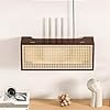 Amazon.com: Rattan Router Storage Box, Wall Mounted Hide Router Decor ...