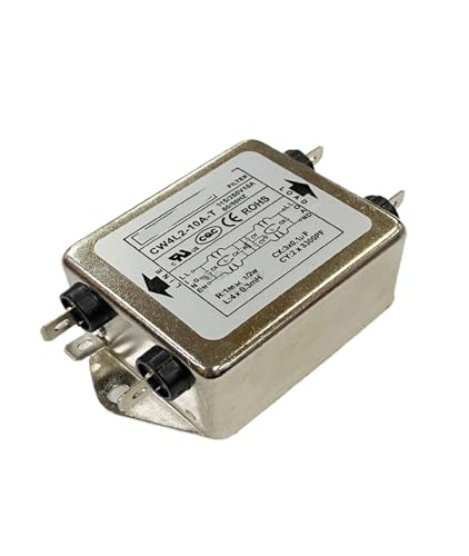 Filtro de potencia monofásico de dos etapas CW4L2-20A-ST con alta atenuación de ruido de línea