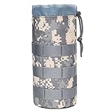 Ksikdeg Bolsa para botella de agua, ajustable, con cordón