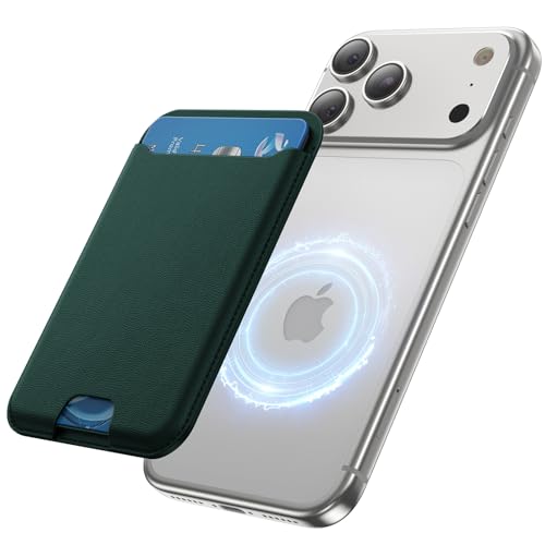 TWZKG for MagSafe Wallet, 3 Cards Holder for Phone Case, RFID Blocking