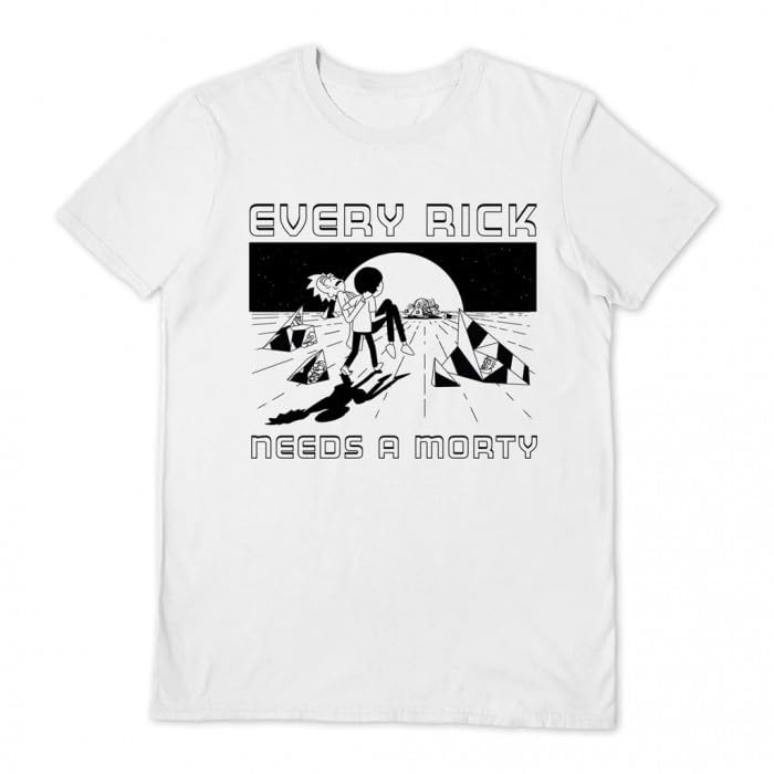 T-Shirt Rick and Morty vêtement Every Rick adulte coton geek