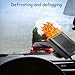 Portable Car Heater 12V, 150W 2-in-1 Heater & Cooler Fan with 360° Rotatable Quick Defroster and Defogger, Plug in Cigarette Lighter for Car, Truck, Van, RV, SUV
