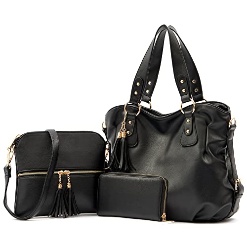 Set de 3 bolsos Qiyuer para mujer miniatura 1