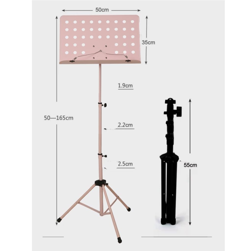 Pupitre Ajuster Le Pupitre De Piano Pupitre De Musique Pupitre De Musique Pupitre De Musique Batterie De Musique Violon De Musique Bureau De Chef D'orchestre Pupitre Musique(Pink)